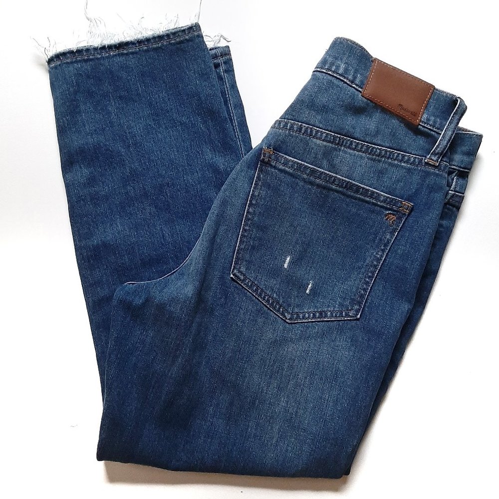 Madewell The Perfect Vintage Crop Jeans SZ 28 X 24